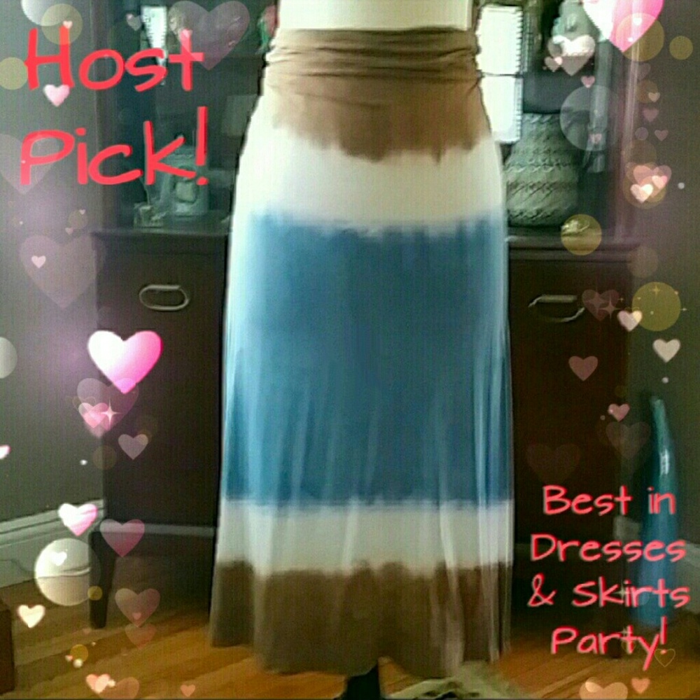 Vintage Havana Kids NWT Dip Dye Skirt